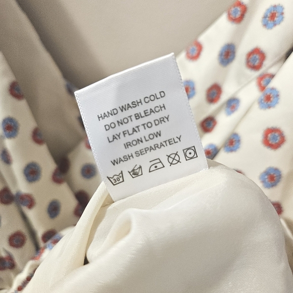 Tularosa - Amelia Polka Dot Scarf Romper - Size M - Picture 15 of 15